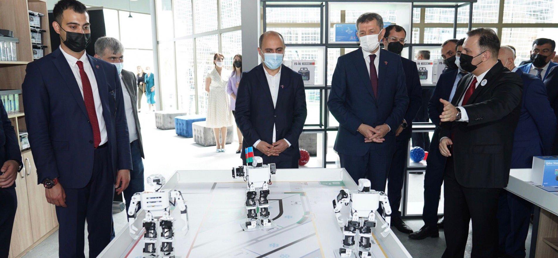 MINISTER SELÇUK INAUGURATED THE STEAM CENTER IN AZERBAIJAN