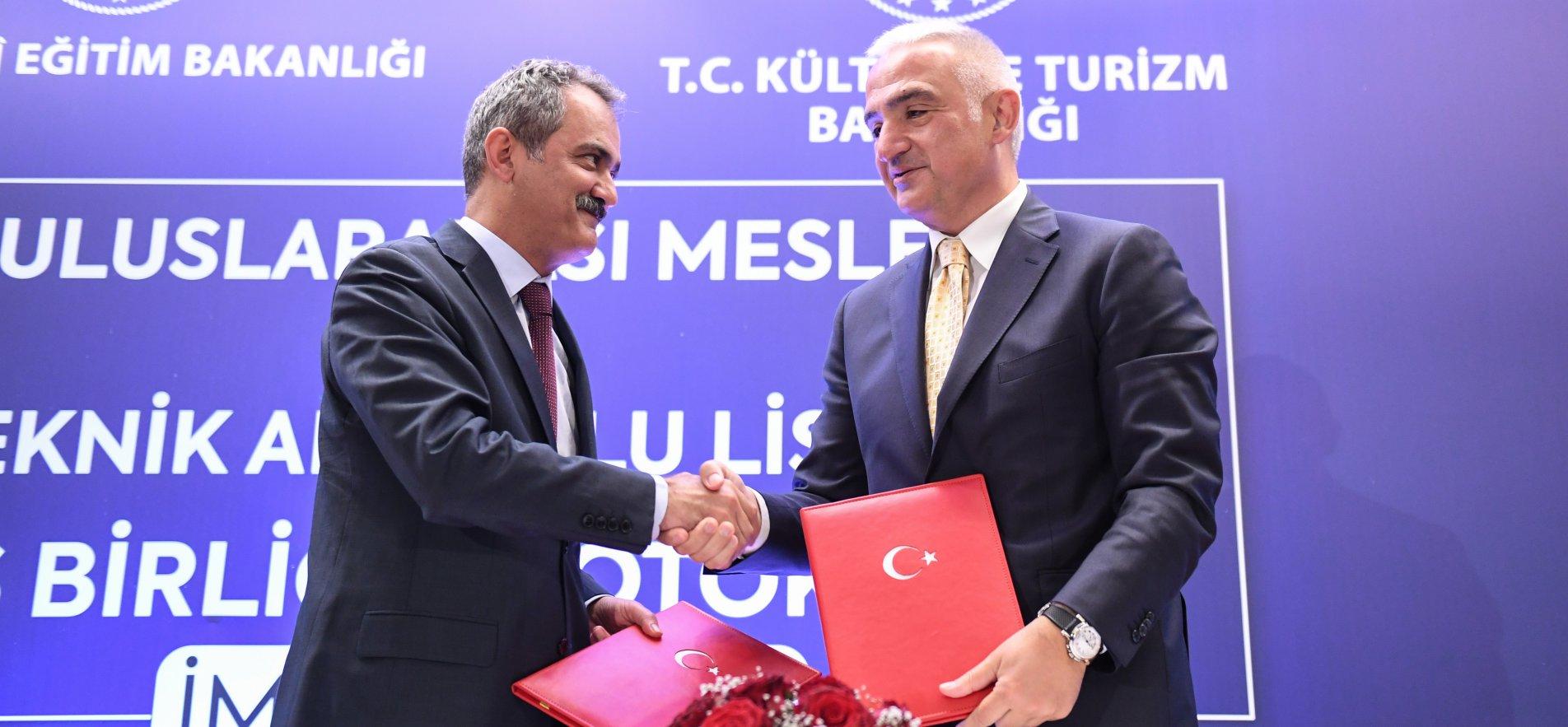 INTERNATIONAL VOCATIONAL AND TECHNICAL ANATOLIA HIGH SCHOOLS WILL BE INAUGURATED