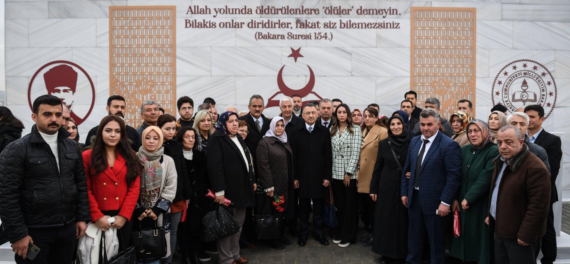 TEACHERS MEMORIAL FOREST AND MARTYR TEACHER MONUMENT OPENED