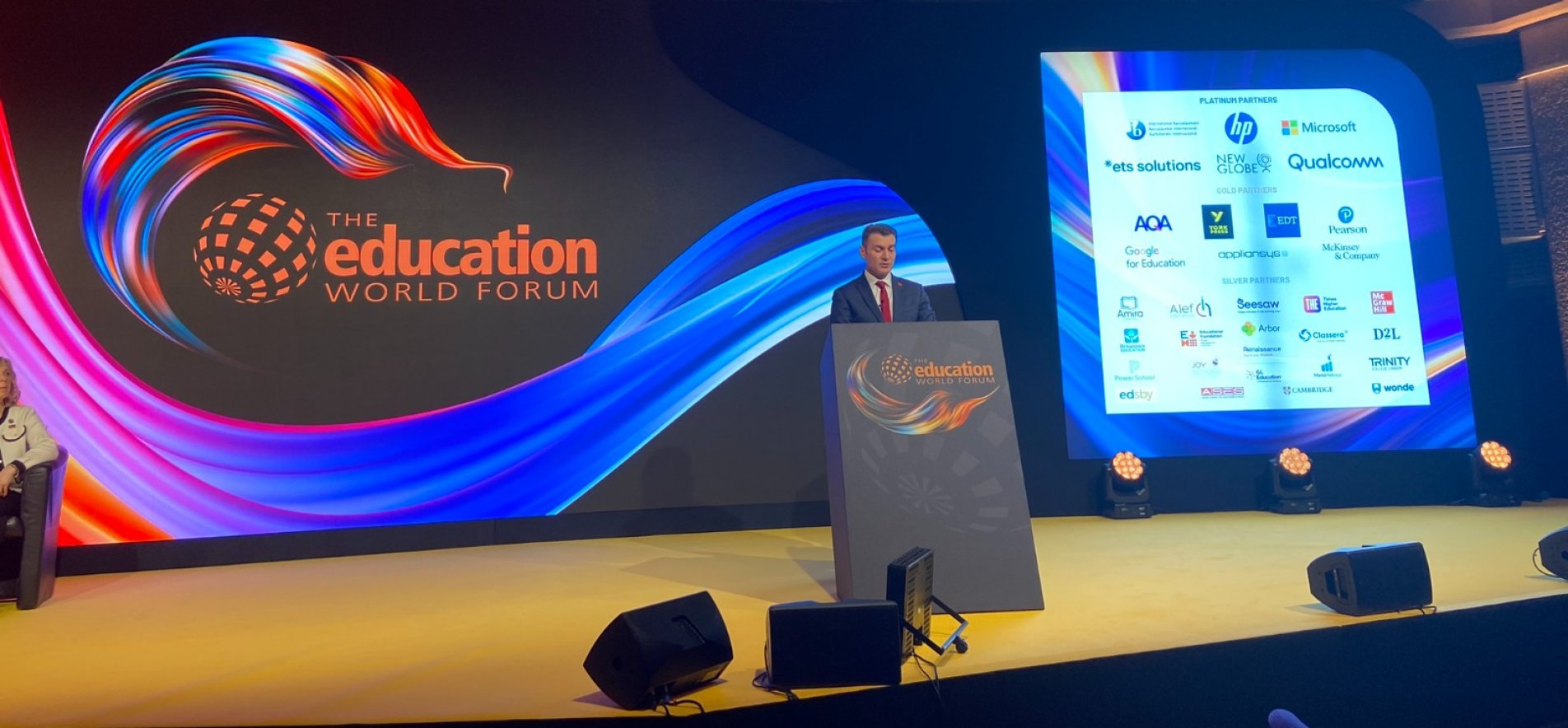 THE EDUCATION WORLD FORUM HELD IN LONDON